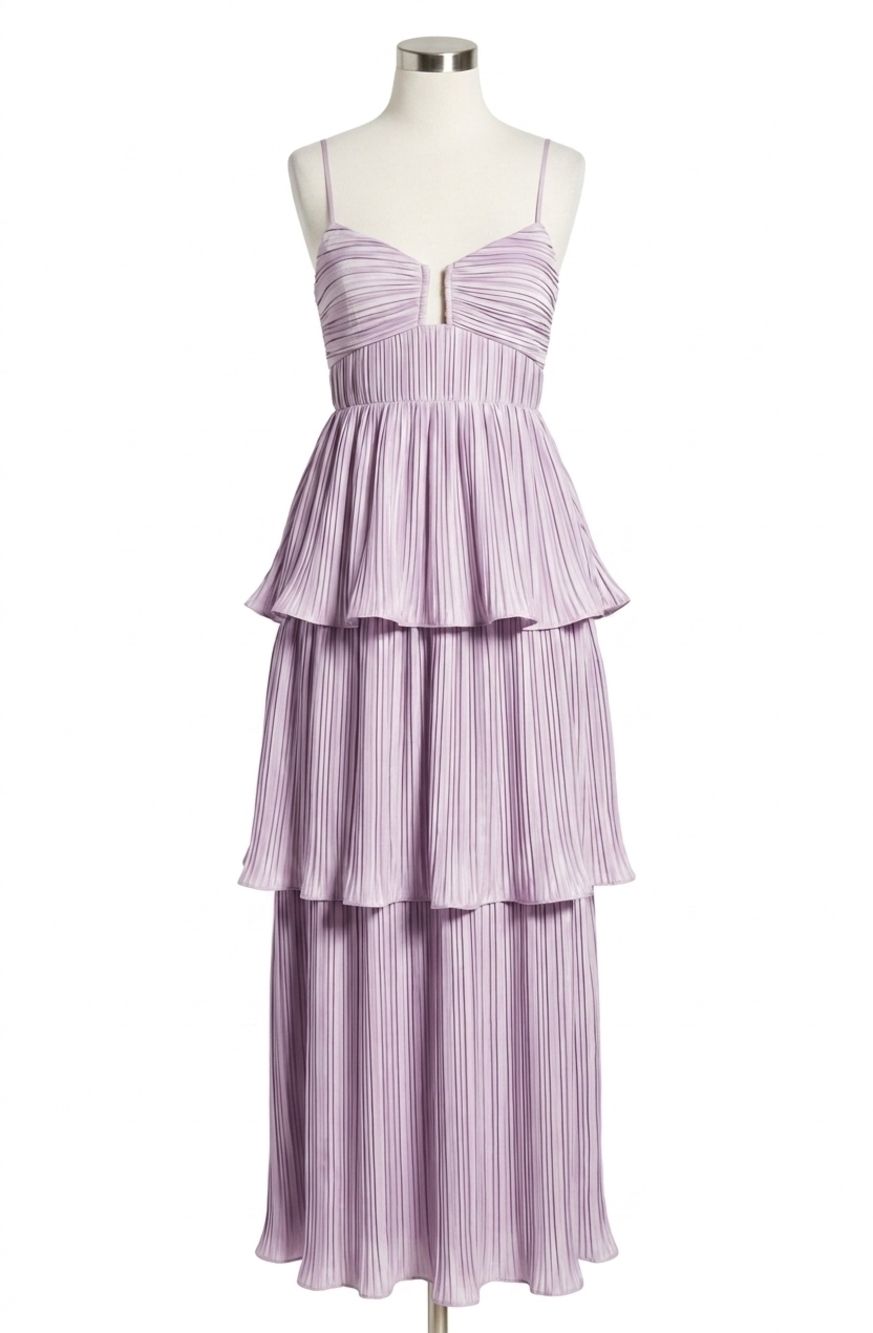 NEW ASTR lupin dress in lilac